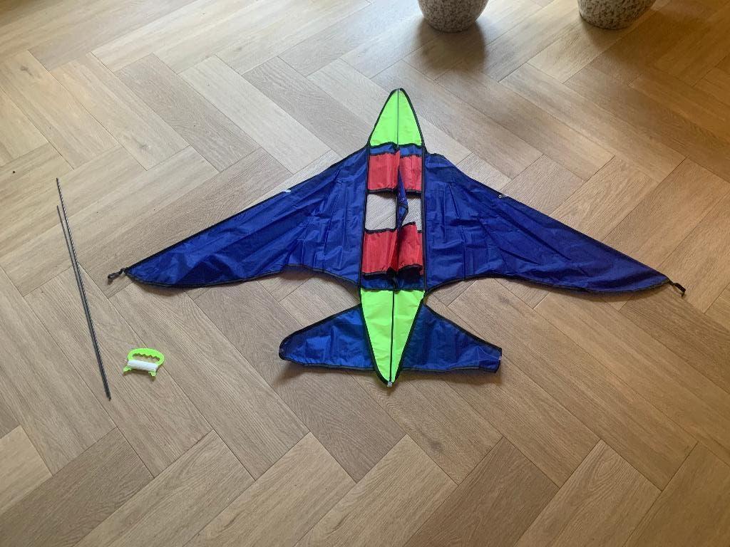 Vlieger sportvlieger NIEUW 105 x 150 cm, Sport en Fitness, Vliegeren, Ophalen of Verzenden, Nieuw, Eenlijns, Vlieger