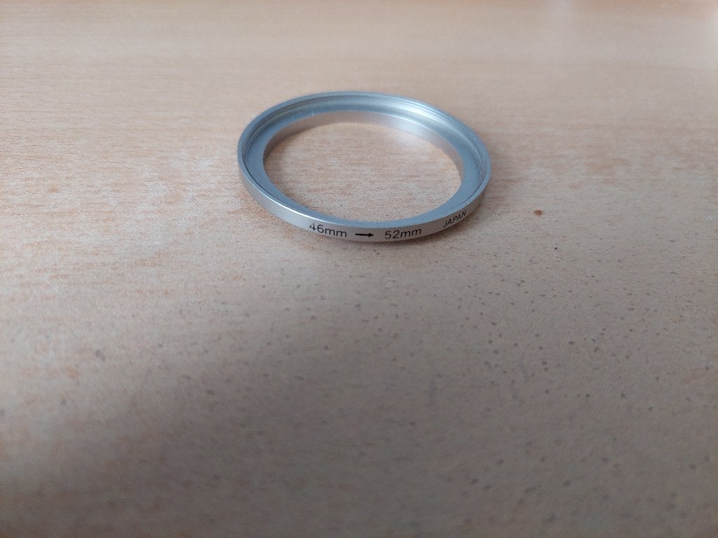 539 - Step-Up verloopring van 46 naar 52 mm. - nieuw, Overige merken, Minder dan 50 mm, Overige typen, Nieuw
