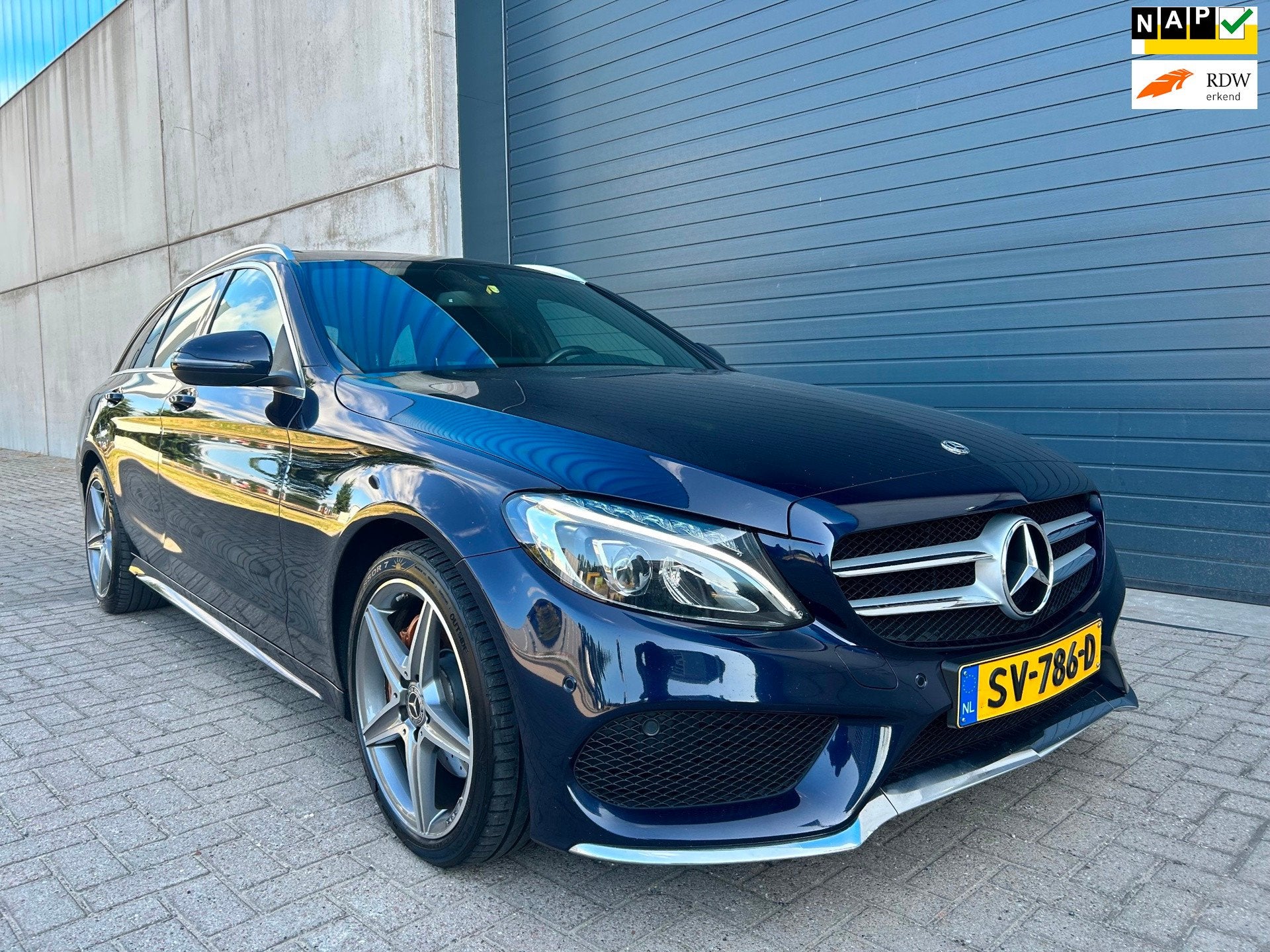 Mercedes-Benz C-klasse Estate 200 CDI Sport Edition Premium, Automaat, 4 cilinders, Blauw, Diesel