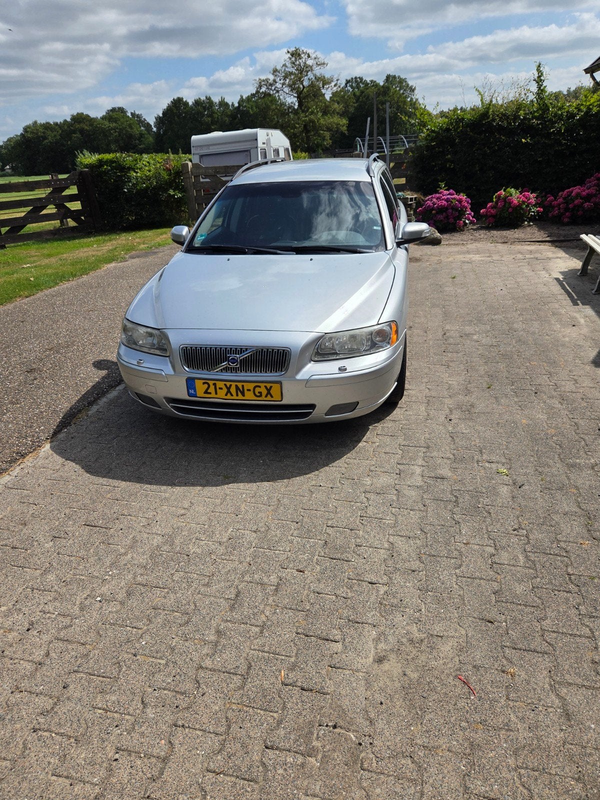 Volvo V70 2.4 D AUT 2007 Grijs, 1800 kg, 1553 kg, 163 pk, Stationwagon