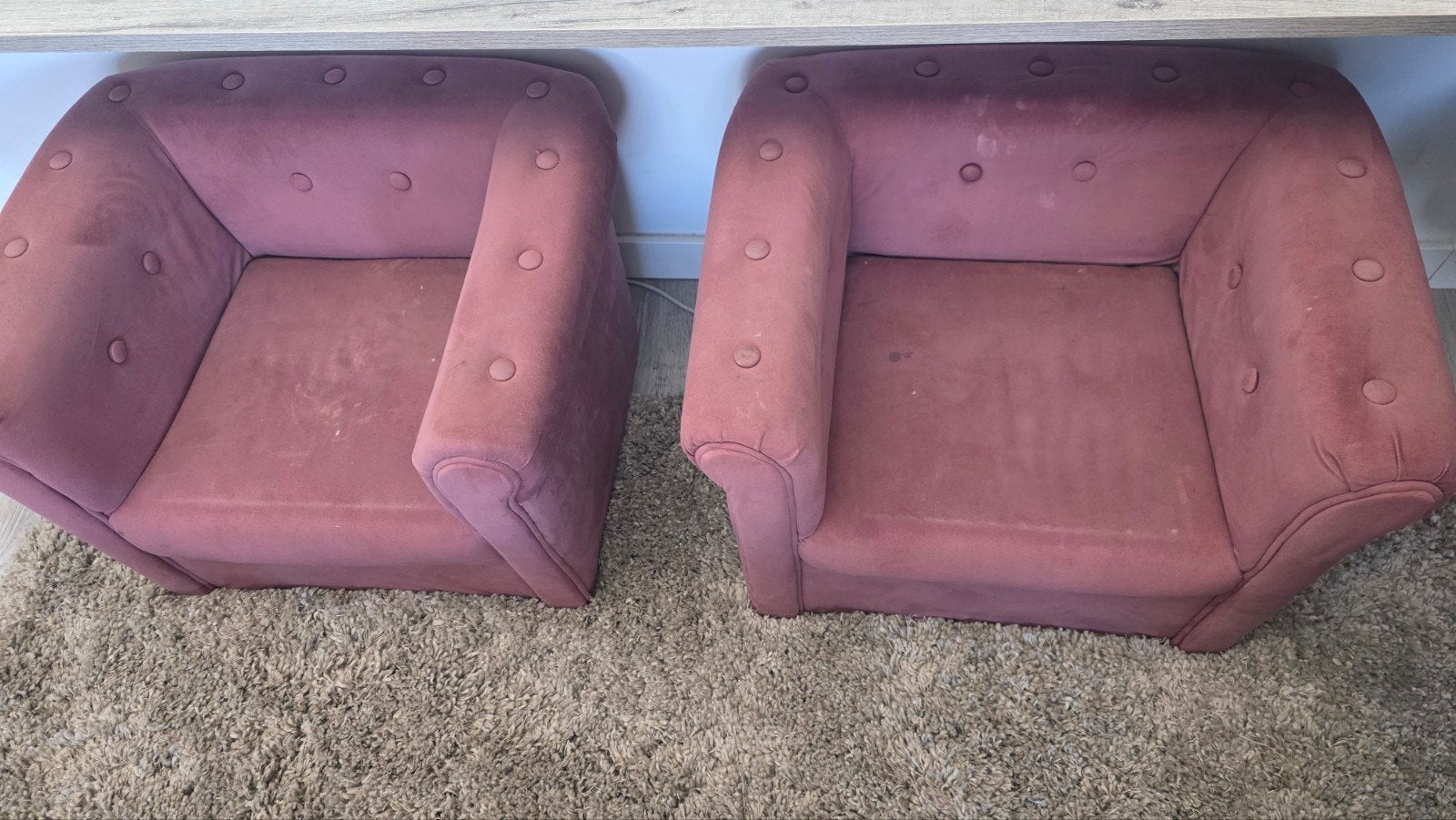 Twee Xenos kinder sofa's- Roze, Ophalen of Verzenden, Gebruikt, Eenpersoons, Stof
