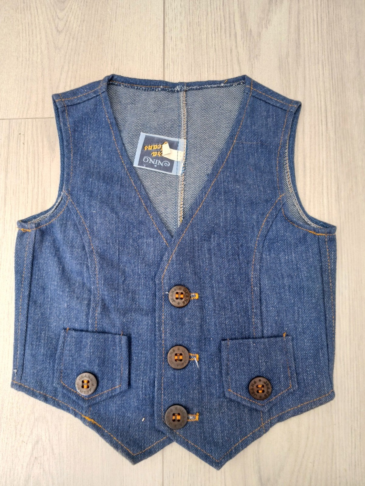 Nino nieuw jeans gilet maat 98, Overige typen, Jongen of Meisje, Nieuw, Ophalen of Verzenden