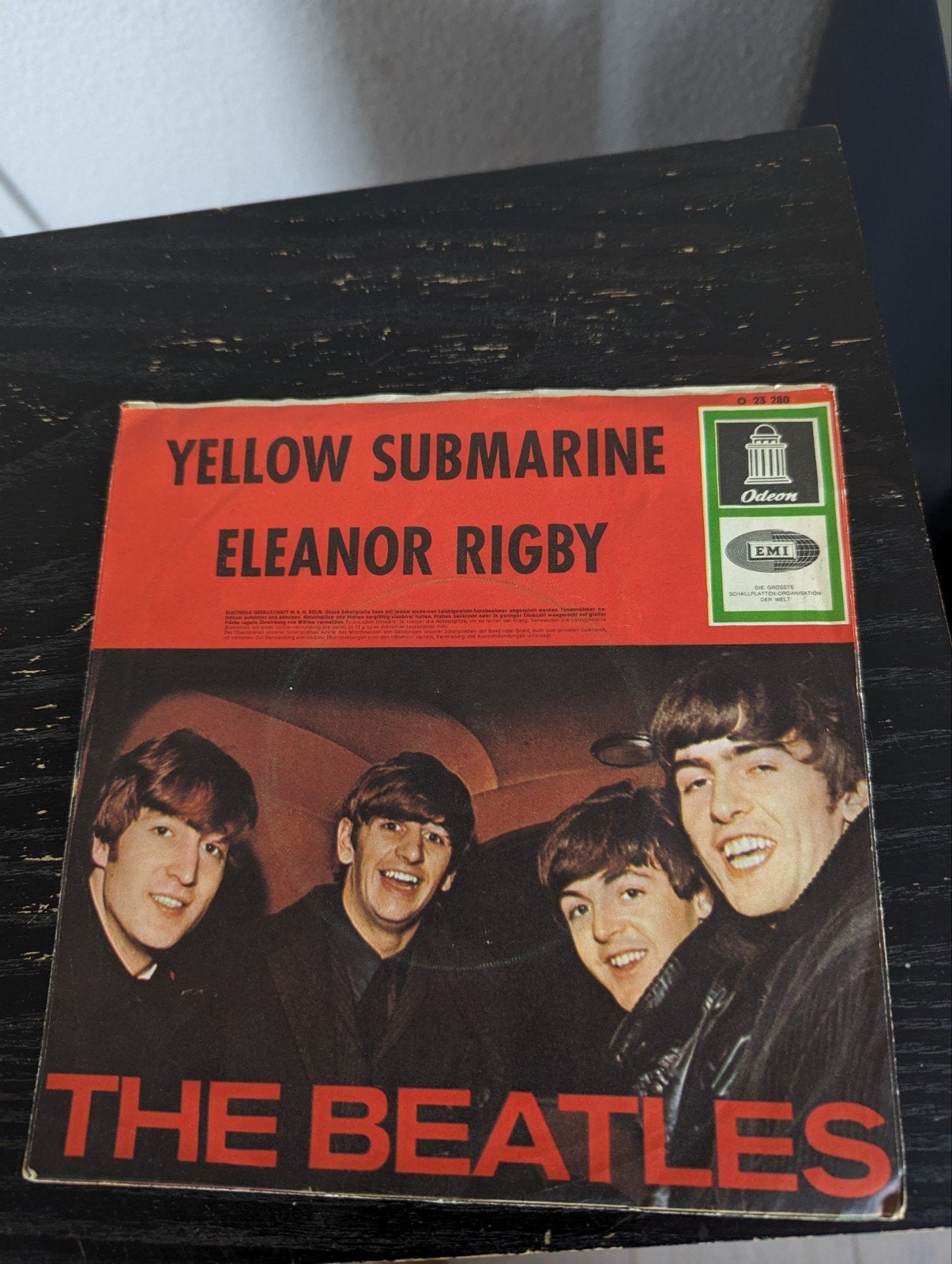 The Beatles - Yellow Submarine ( vinyl single), Gebruikt, 7 inch, Pop, Fotohoes