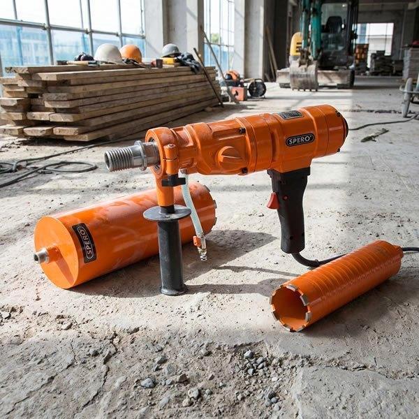 Diamantboormachine SPB1001, Doe-het-zelf en Verbouw, Ophalen of Verzenden, Nieuw, 600 watt of meer, Boormachine