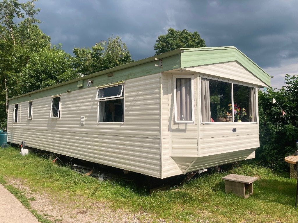 Stacaravan met 3 slaapkamers, zonder staplaats! 12,4 x 3,7 m, Caravans en Kamperen, Stacaravans, Tot en met 5
