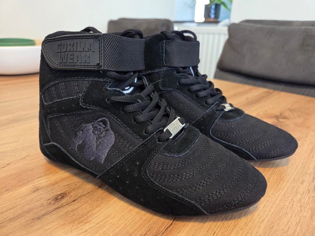 Gorilla Wear Perry High Tops Pro - Zwart - Maat 36, Ophalen of Verzenden, Zo goed als nieuw
