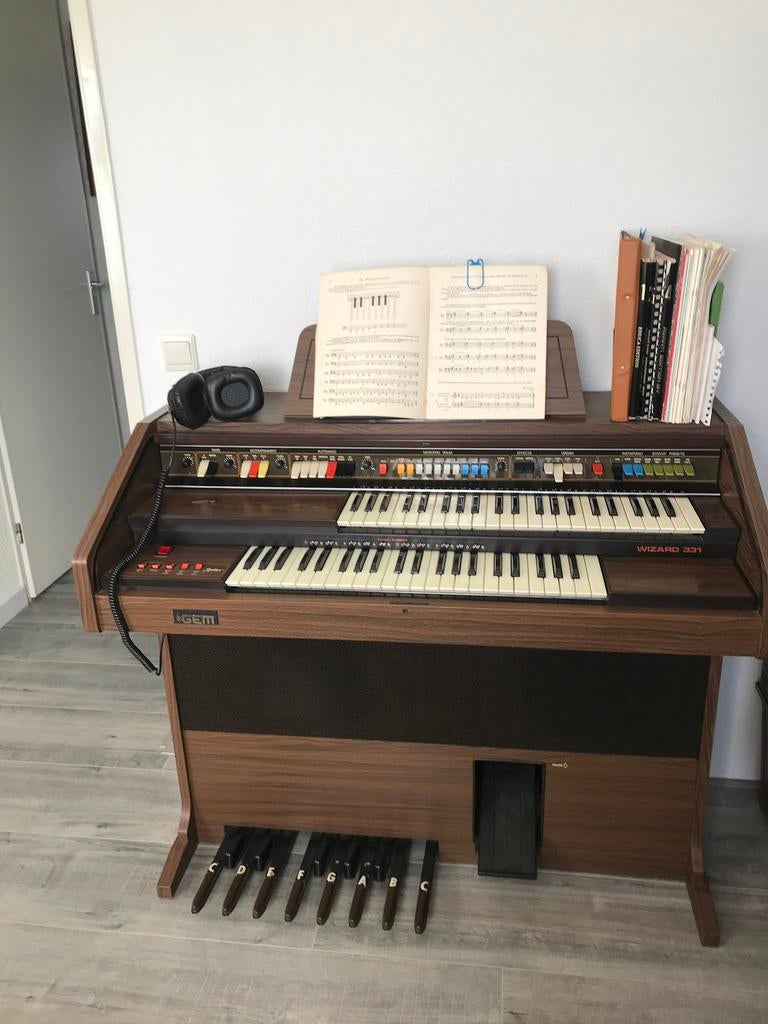 Elektronisch orgel GEM, Ophalen of Verzenden, Zo goed als nieuw, 2 klavieren, Orgel