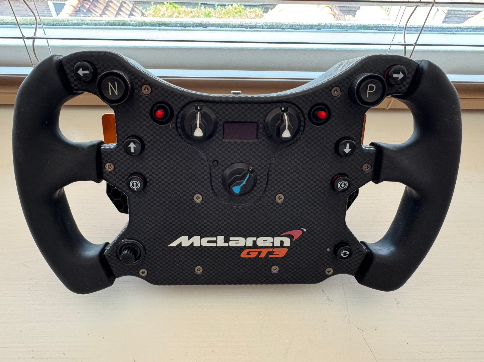 Fanatec McLaren GT3 V2 + Originele Fanatec Aluminium QR2, Ophalen of Verzenden, Zo goed als nieuw