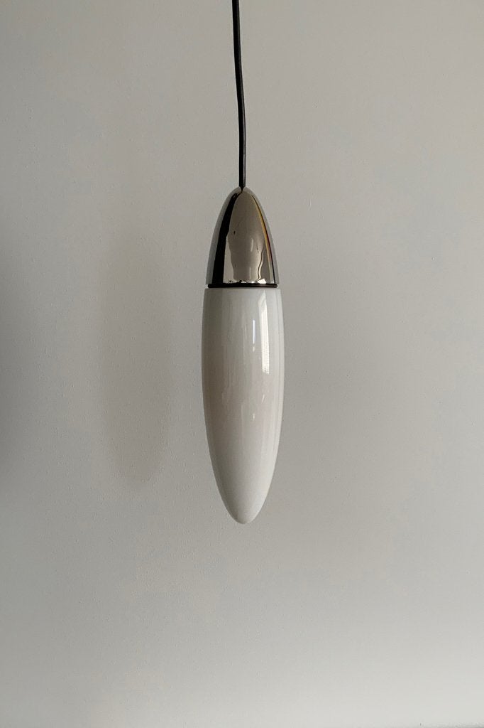 ‘Space Age Rocket’ lamp, E14 (klein), Ophalen of Verzenden, Zo goed als nieuw, Glas