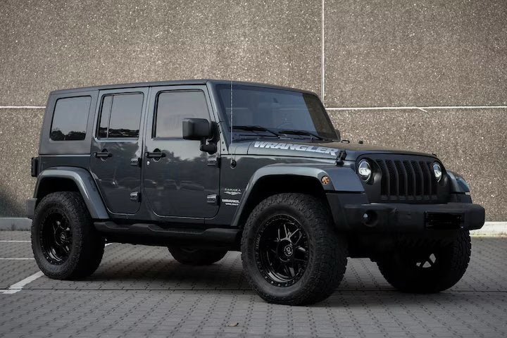 Jeep 2007 Grijs, Auto's, 2500 kg, Wrangler, 6 cilinders, 17 km/l