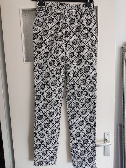 Zeeman dames jeans broek zwart met witte patronen motief, Kleding | Dames, Overige kleuren, Zeeman, Ophalen of Verzenden, Zo goed als nieuw