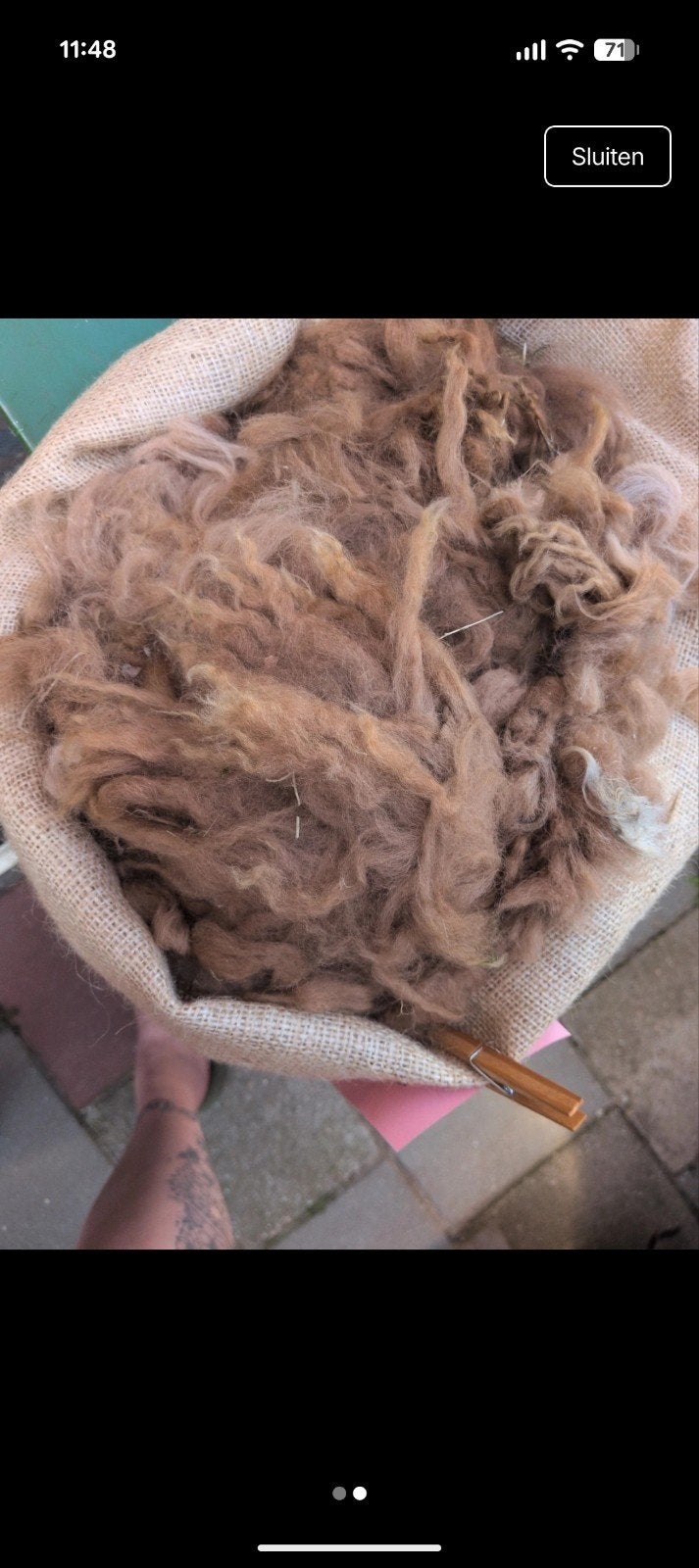Alpaca wol, Hobby en Vrije tijd, Ophalen of Verzenden, Nieuw