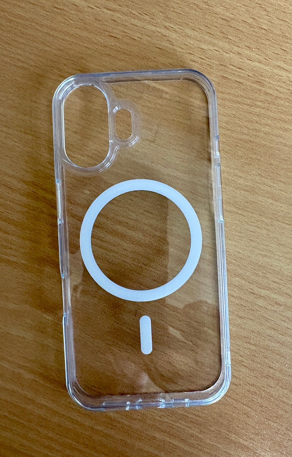 MagSafe clear case hoesje voor iPhone 16, Ophalen of Verzenden, Zo goed als nieuw
