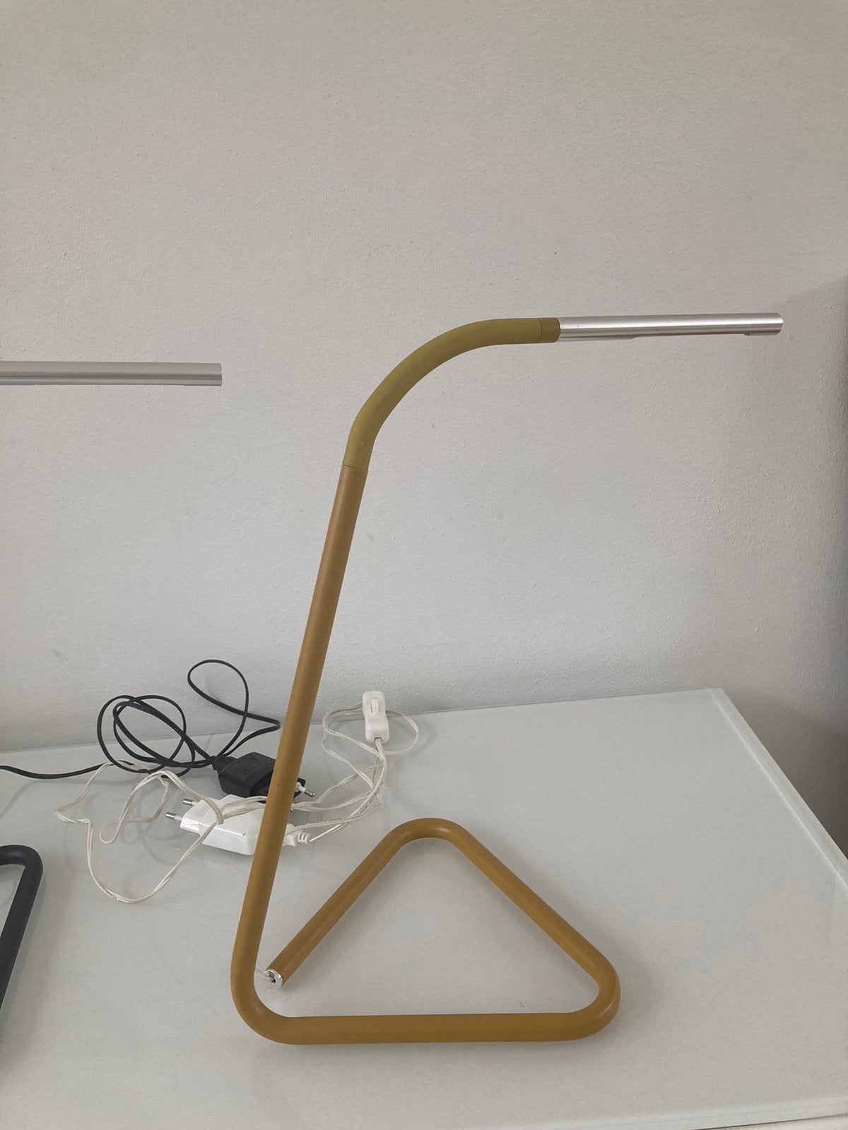 Gele LAMP leeslamp bureaulamp vintage Ikea, Gebruikt, Ophalen of Verzenden, Geel, IKEA