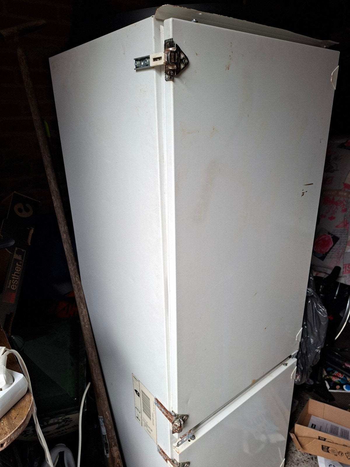 Witte koelkast met vriesvak - Gebruikt, Ophalen, Gebruikt, 60 cm of meer, 100 tot 150 liter