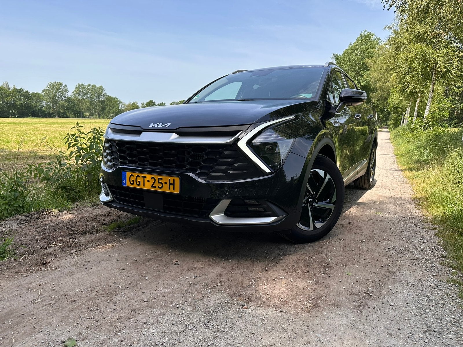 Kia Sportage 1.6 T-GDI MildHybrid GT-Line edition 2023 Zwart, Stof, Zwart, 4 cilinders, 1650 kg