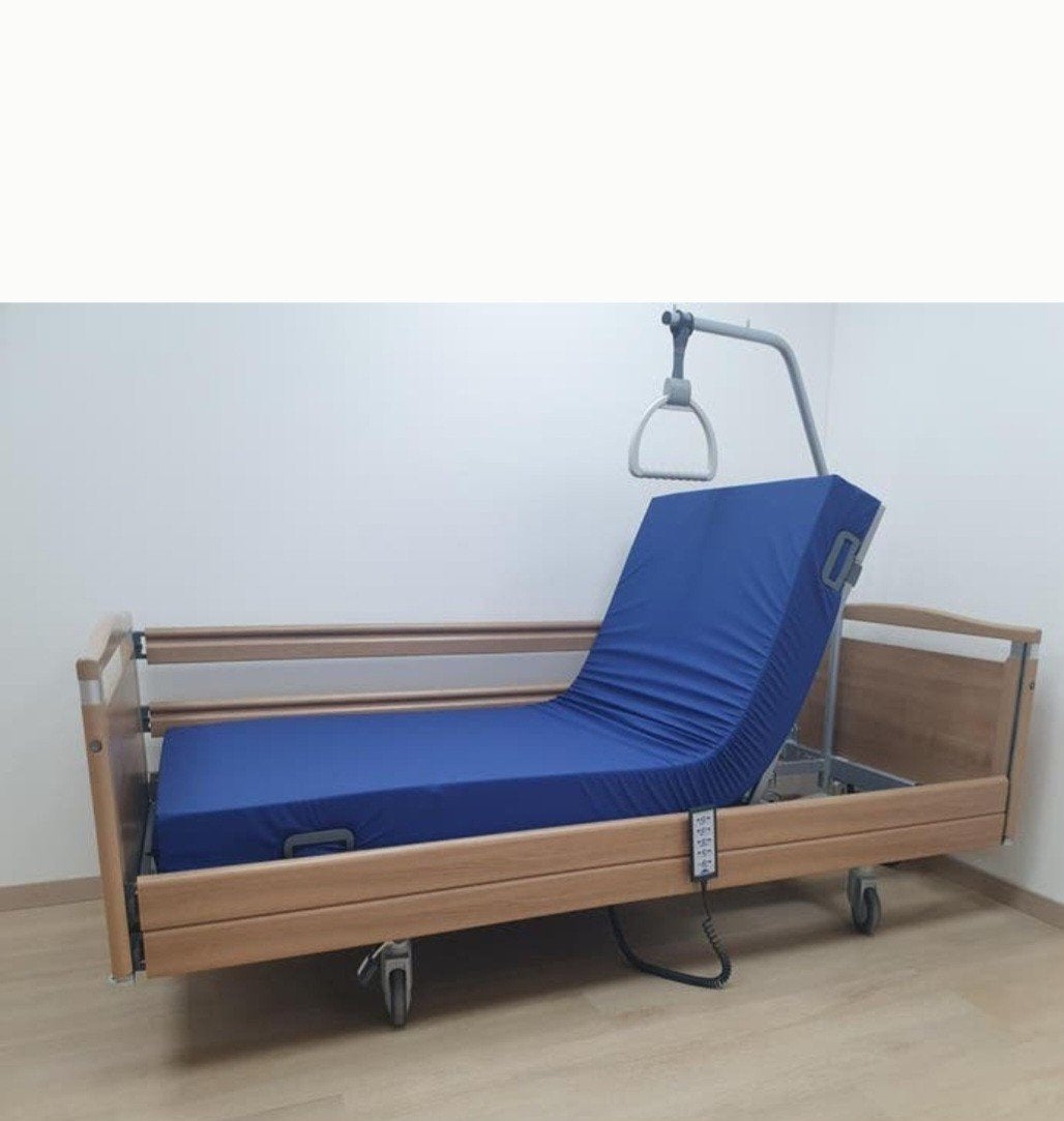Hoog-laag bed - Verstelbaar eenpersoonsbed, 90 cm, Eenpersoons, Bruin, Ophalen of Verzenden