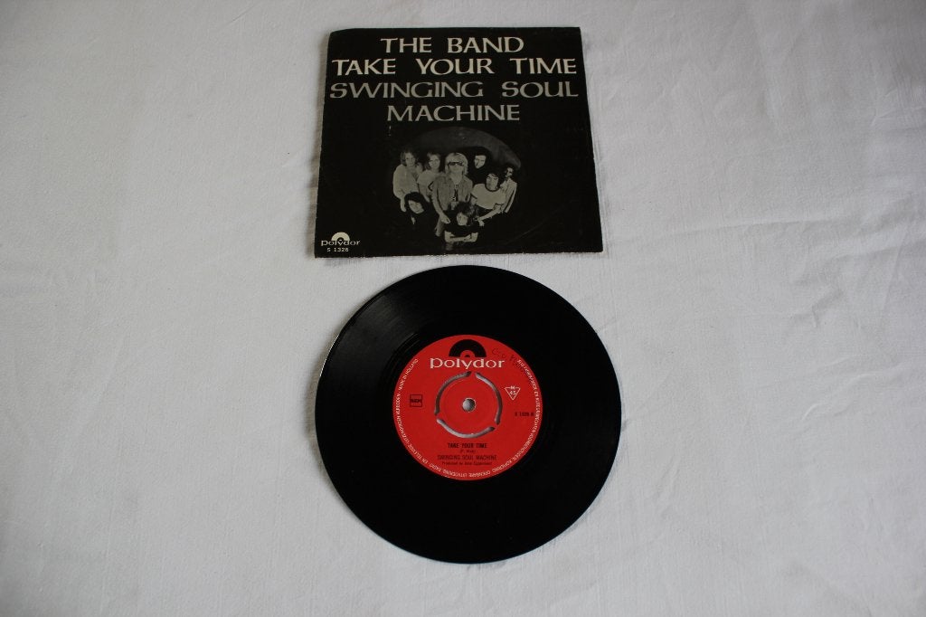 swinging soul machine  -  the band / take your time, 7 inch, Ophalen of Verzenden, Zo goed als nieuw, EP