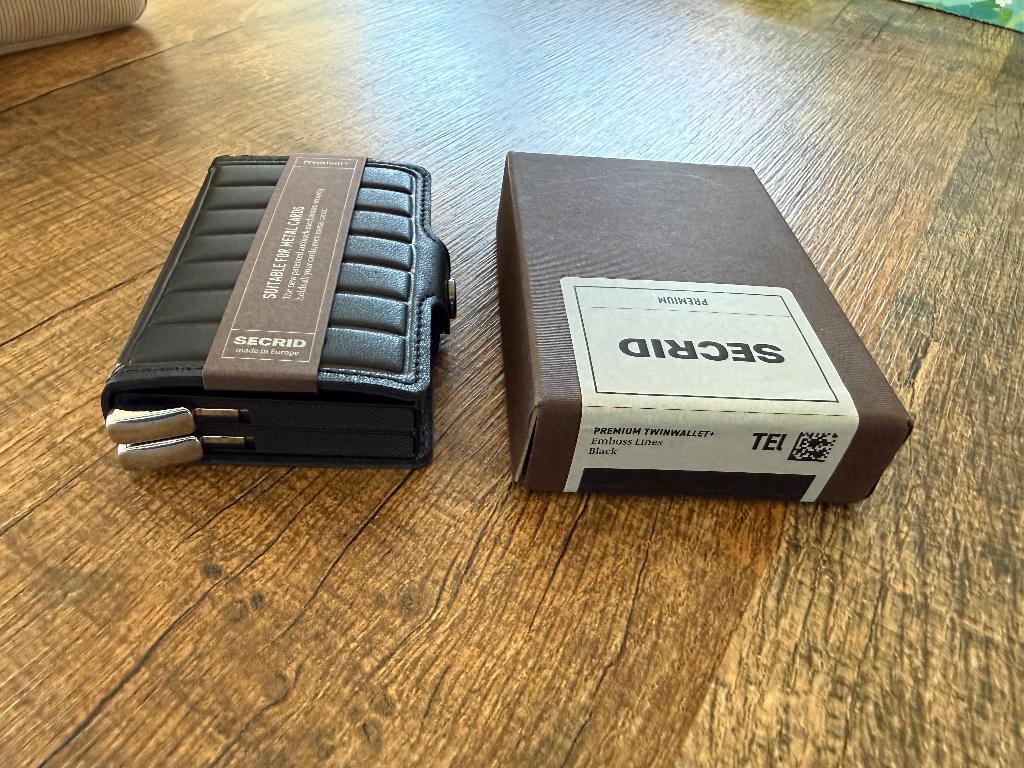 Secrid premium twinwallet, Ophalen of Verzenden, Nieuw, Zwart