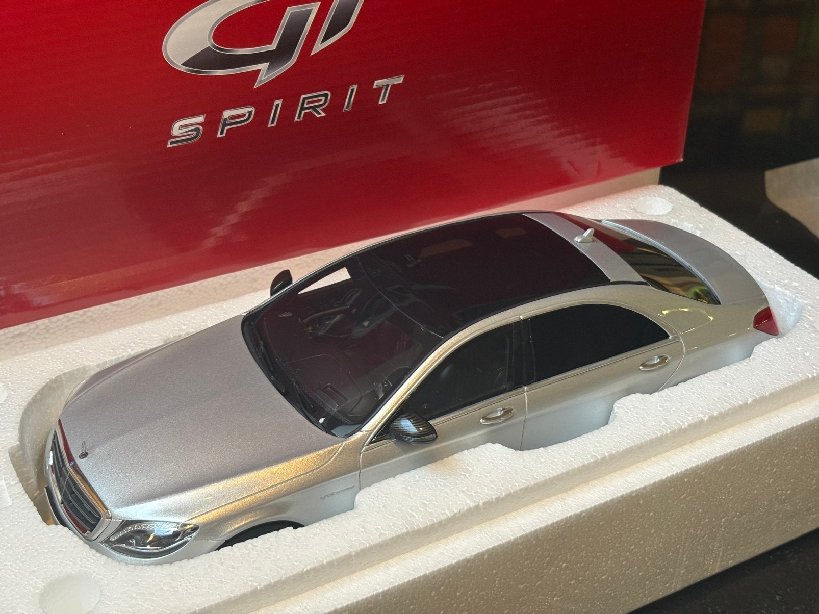 Mercedes-Benz S-klasse S65 1:18 GT Spirit GT067, Ophalen of Verzenden, Nieuw, Auto, Overige merken