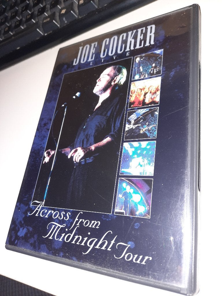 DVD Joe Cocker – Live / Across From Midnight Tour, Alle leeftijden, Ophalen, Zo goed als nieuw