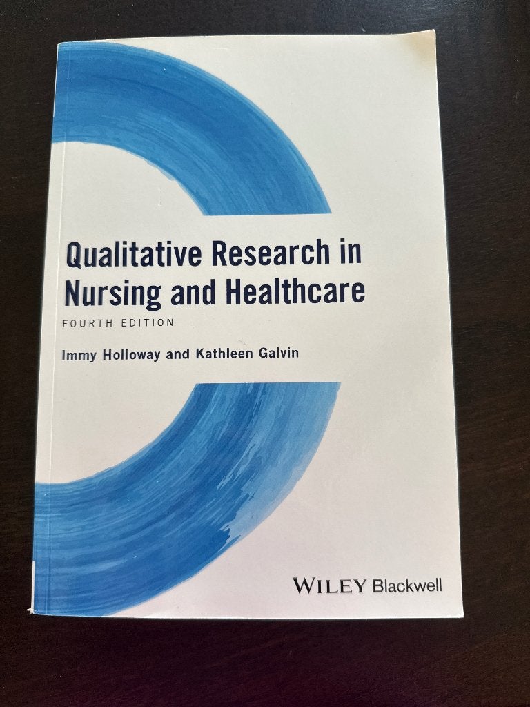 Qualitative Research in Nursing and Healthcare, Boeken, Ophalen of Verzenden, Immy Holloway and Kathleen Galvin, Beta, WO