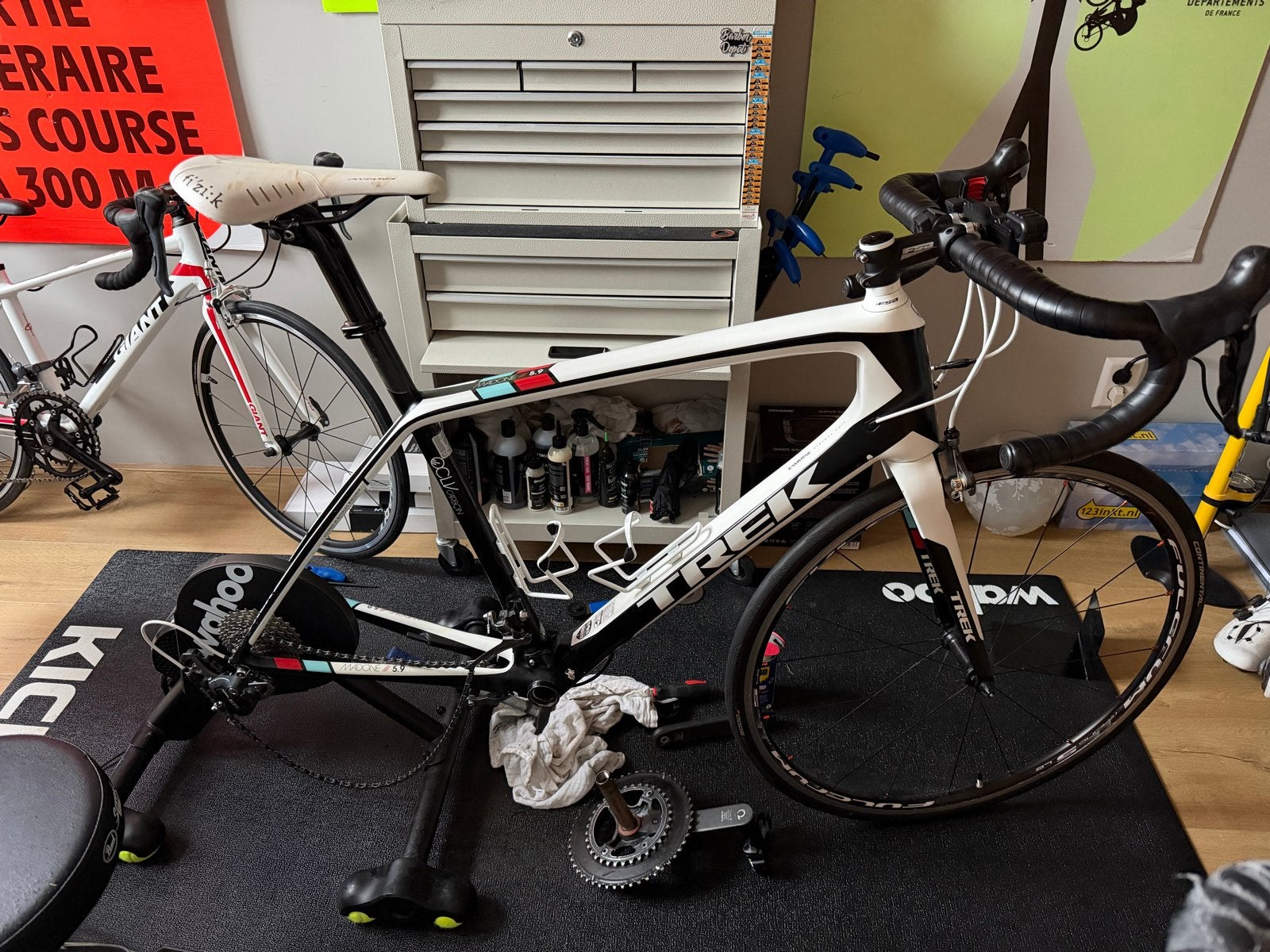 Trek Madone 5.9 (opknapper), Fietsen en Brommers, Ophalen, Gebruikt, Overige materialen, Overige typen