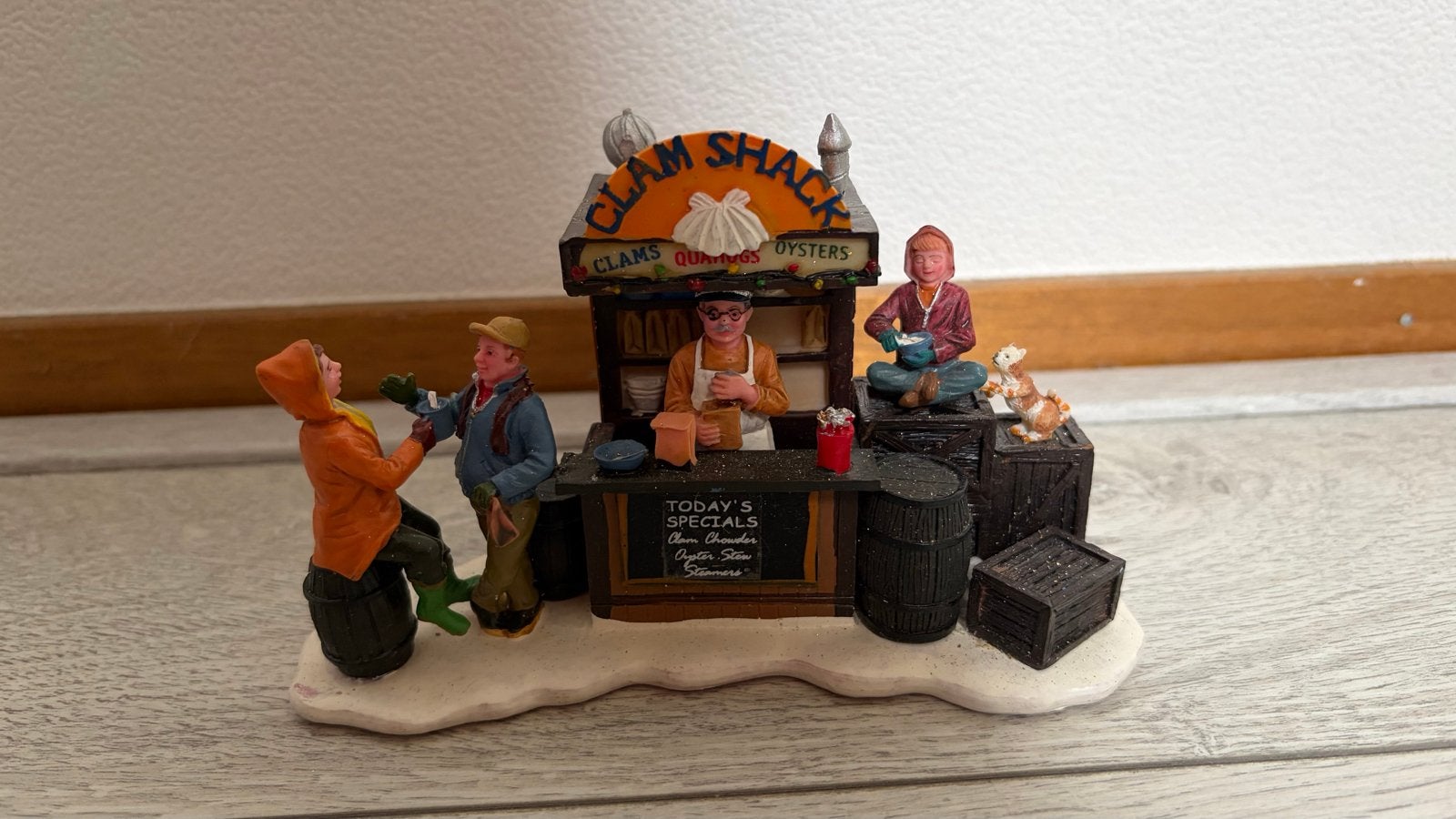 Lemax Table Accent Clam Shack - Kerstdorp, Ophalen of Verzenden, Gebruikt