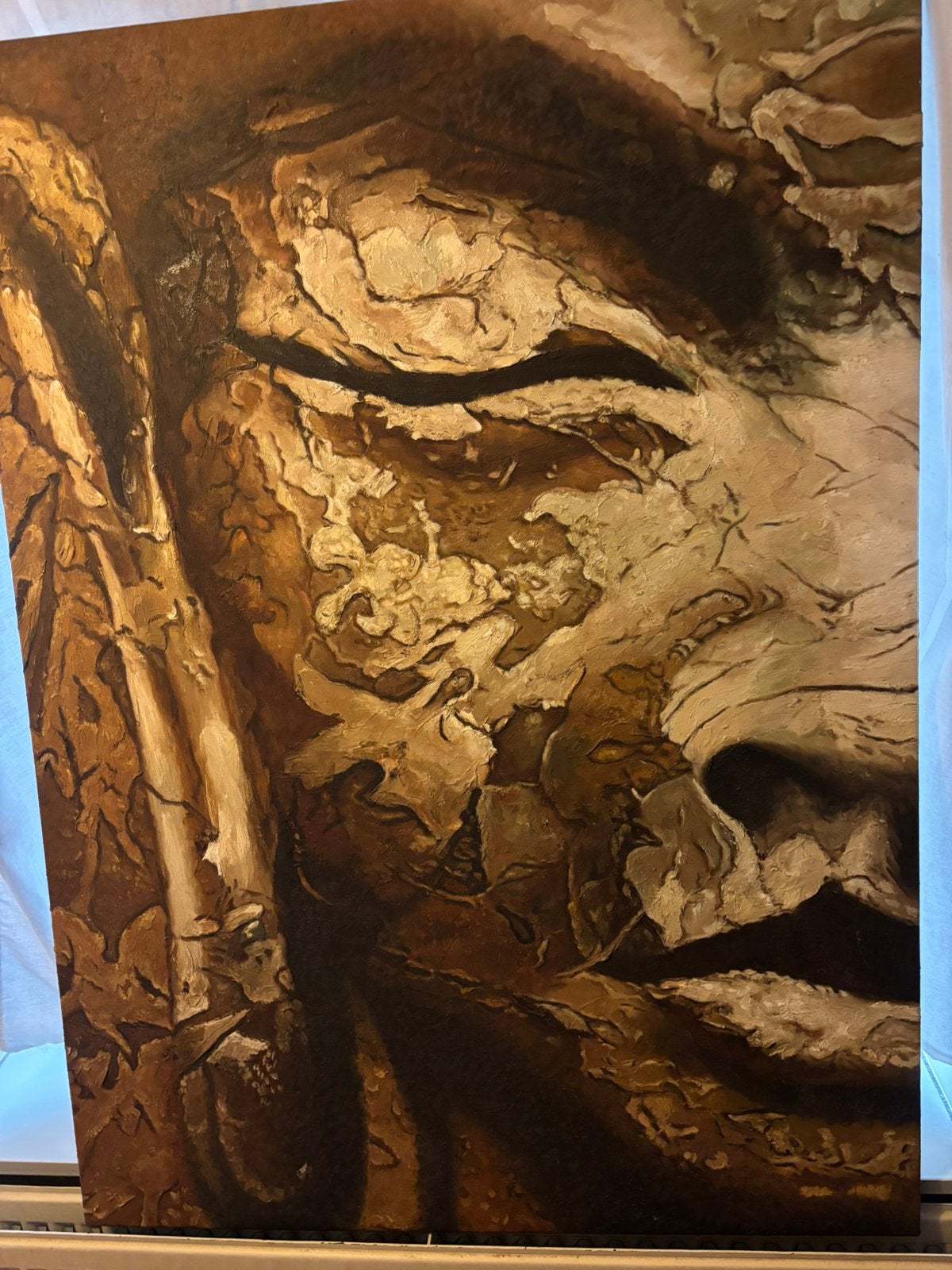 Groot canvas schilderij buddha 80/110 gratis, Ophalen