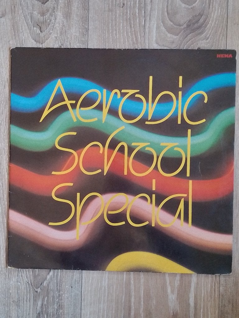 Hema Aerobic School Special - V.A./Gesproken Woord/Muziek, LP, Gebruikt, Picture disc, Ophalen of Verzenden