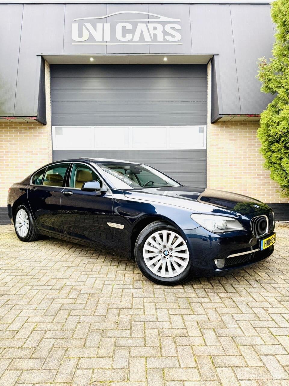 BMW 7-serie 750I 408 PK|leer|Opendak|Stverwarming|Youngtimer, Auto's, Automaat, Euro 5, Achterwielaandrijving, Gebruikt