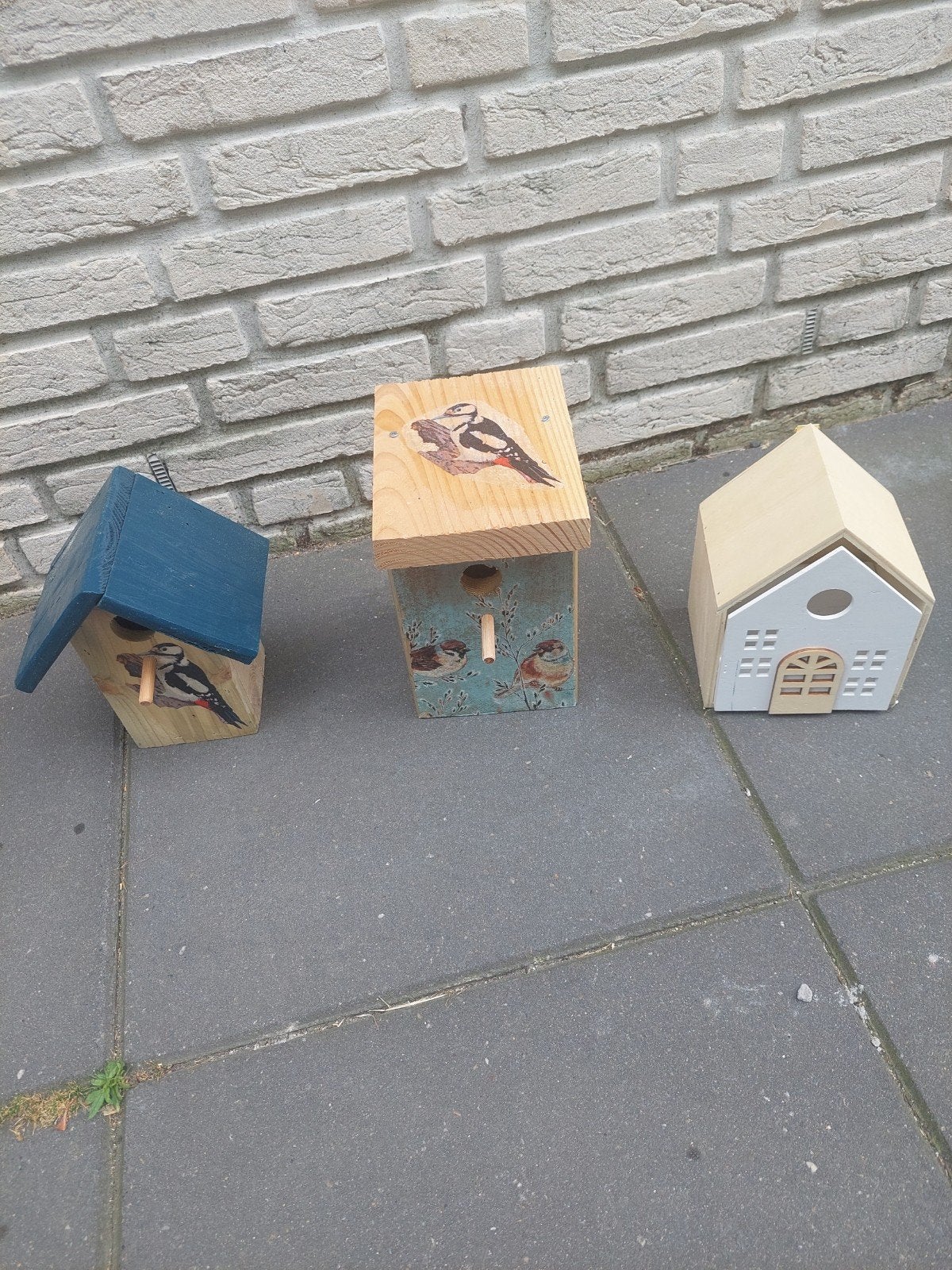 Vogelhuisjes, Ophalen of Verzenden