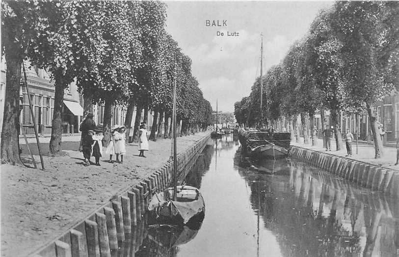 380-816-039 Balk De Lutz, Verzenden, Voor 1920, Friesland