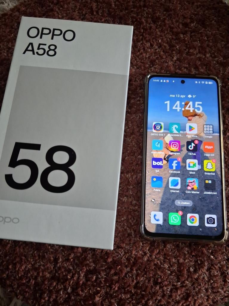 OPPO A58, Ophalen, Zo goed als nieuw, Overige typen, Apple iPhone