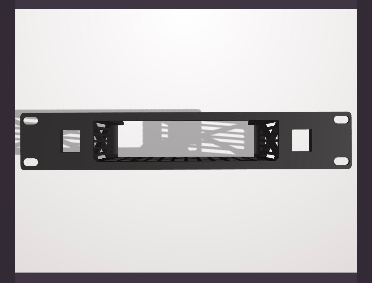 1U 10 inch unifi cloud gateway max / ultra mount, Computers en Software, Ophalen of Verzenden