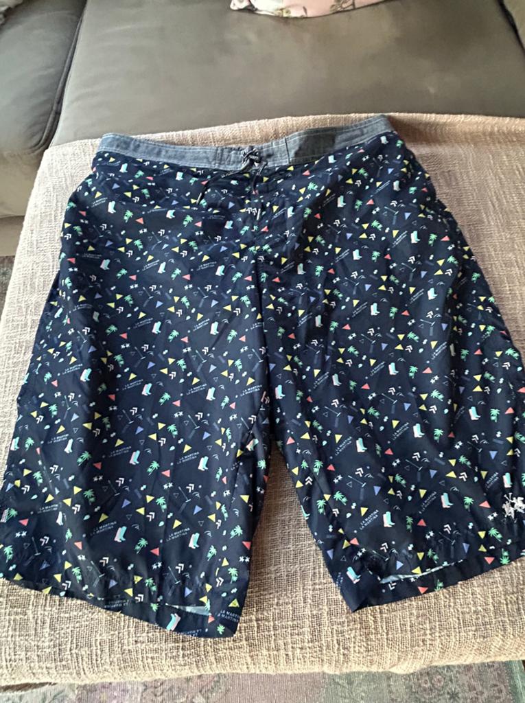 La Martina zwemshort maat xl izgst, Ophalen, Maat 56/58 (XL), Blauw, Zwemshort