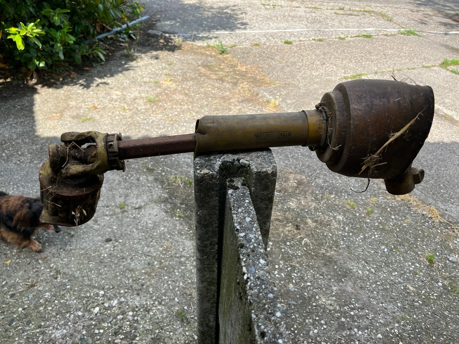 Zware aftakas 70 cm., Ophalen, Gebruikt