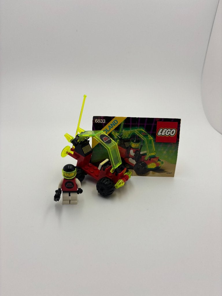 LEGO 6833 Beacon Tracer – Space – 1990 – Compleet, Compleet, Gebruikt, Lego, Ophalen of Verzenden
