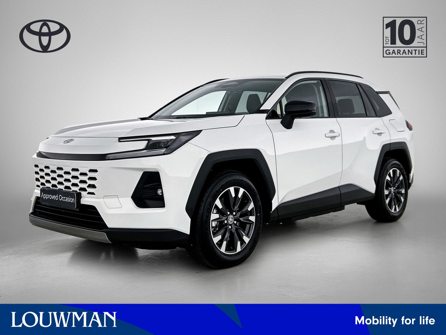 Toyota RAV4 2.5 Plug-in Hybrid 270 Dynamic | Nieuw Model | D, Auto's, 12 maanden, Stof, Gebruikt, Zwart