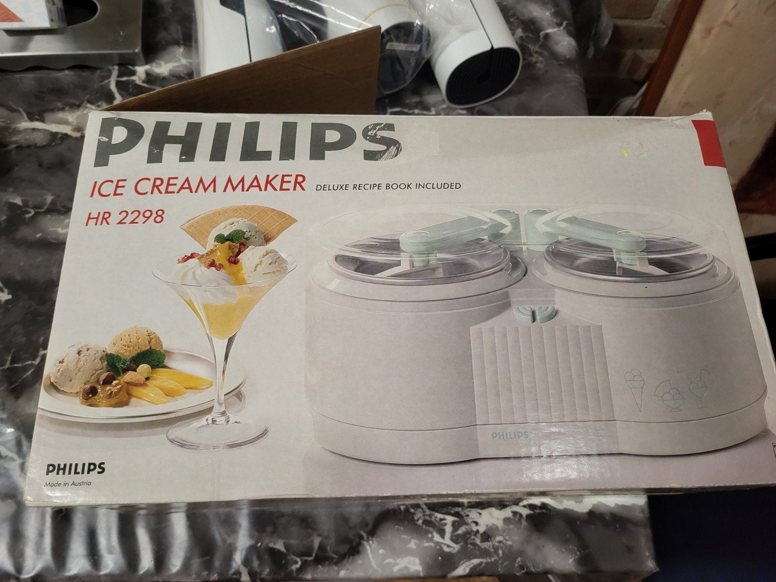 Phillips Ice Cream Maker HR 2298, Ophalen of Verzenden, Kringloop Laares, Kringlooplaares128@gmail.com, Minkmaatstraat 126