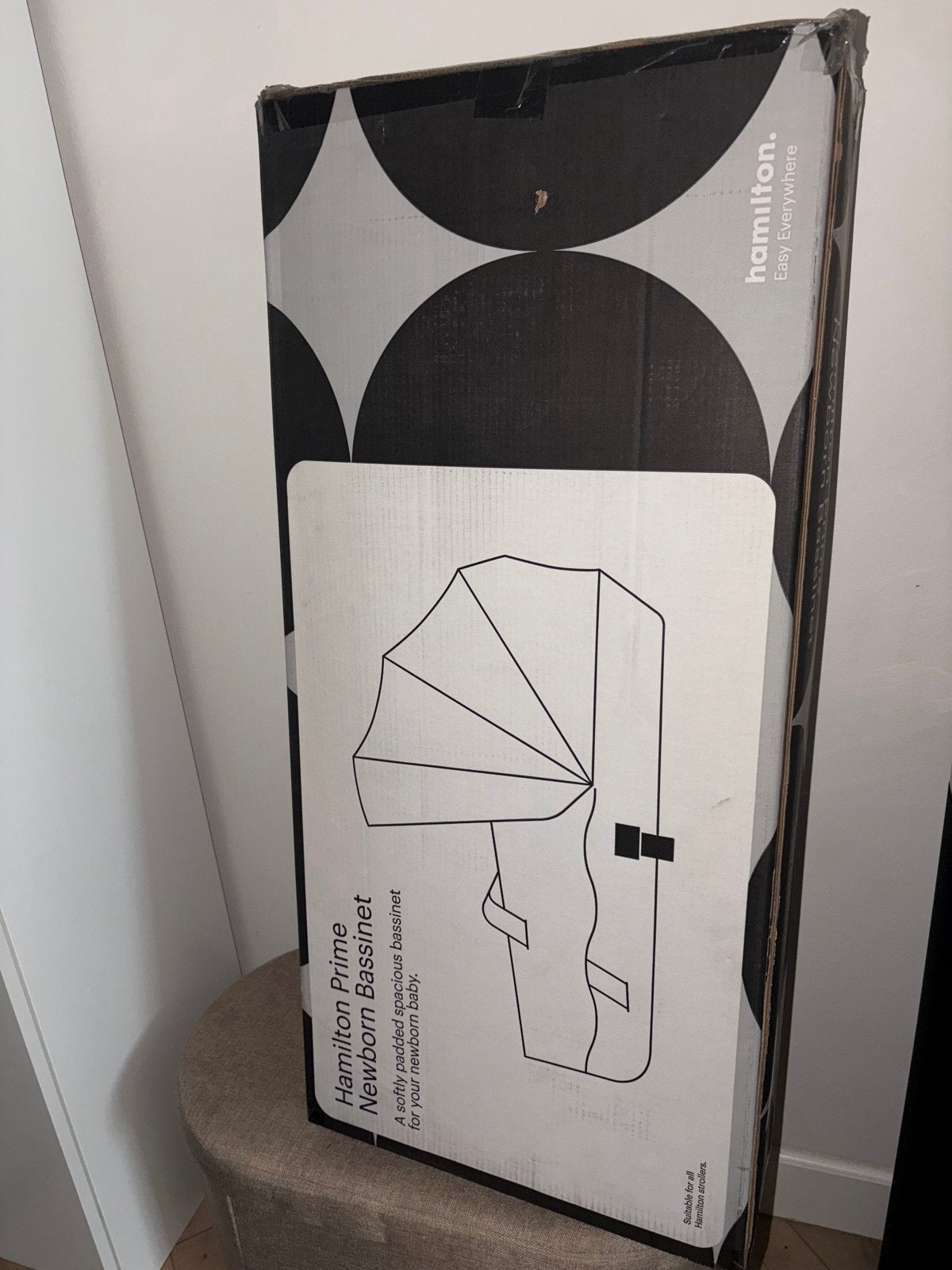 Hamilton Prime Reiswieg - Nieuw in doos, Nieuw, Ophalen of Verzenden, Met reiswieg, Kinderwagen