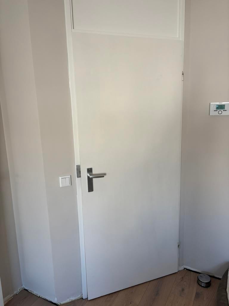 Gratis 4 opdekdeuren, Ophalen, Gebruikt, Binnendeur, 200 tot 215 cm