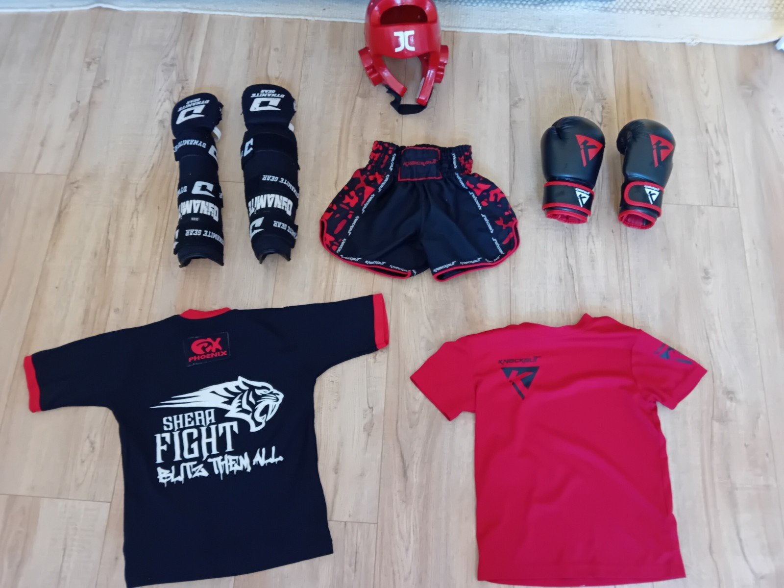 Boks kleding. Complete set. Maat 134-140, Gebruikt, Overige, Vechtsportbescherming, Maat M