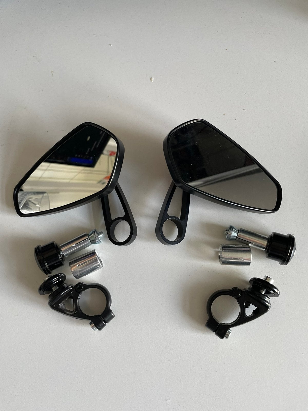 Bar end spiegels voor scooter/motor - Nooit gebruikt, Ophalen, Nieuw