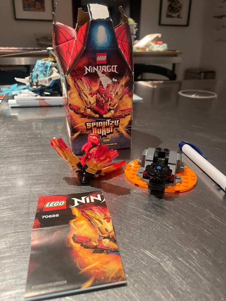 Lego_70686_Spinjitzu Burst - Kai_complete set, Ophalen of Verzenden, Gebruikt, Complete set, Lego