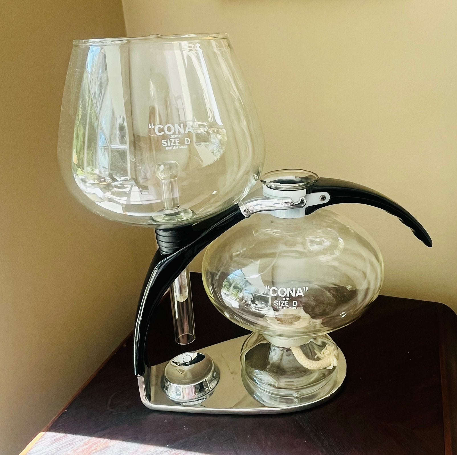 CONA koffiezetter size D, Ophalen