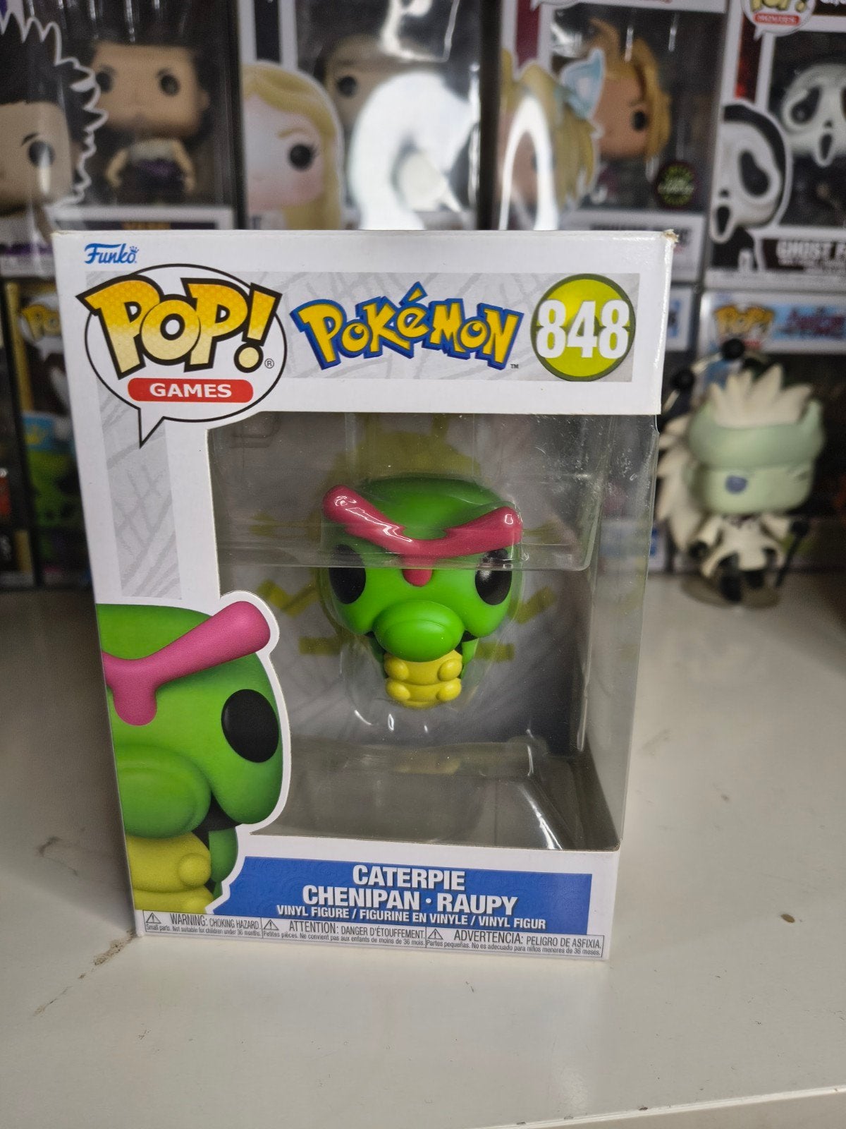 Funko Pop! Games Pokémon Caterpie #848, Ophalen of Verzenden