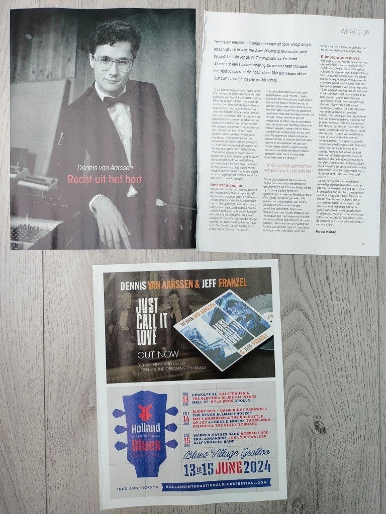 Tijdschrift artikel Dennis van Aarssen Jazzism magazine 2024, Verzenden, Zo goed als nieuw, Boek, Tijdschrift of Artikel