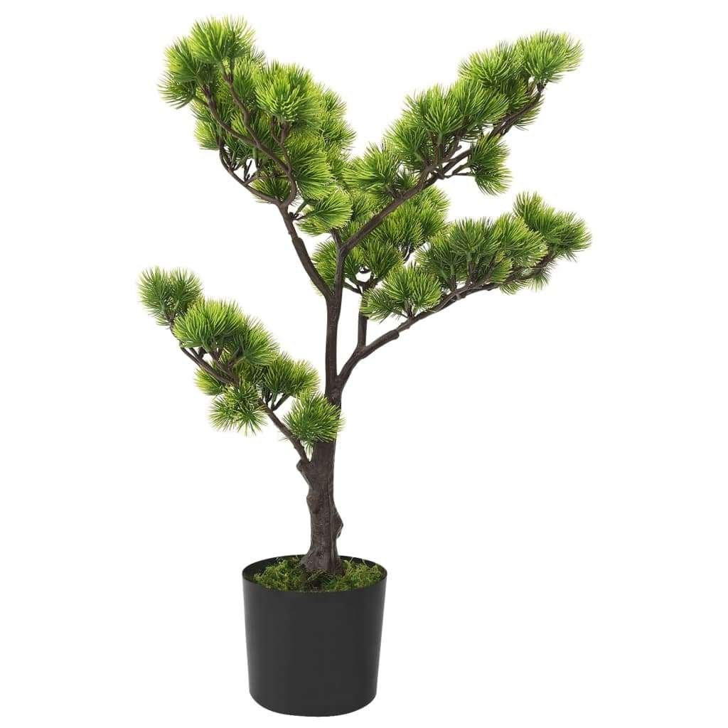 Kunstboom kunstplant kunst pinus bonsai 60cm GRATIS BEZORGD!, Binnen, Groen, Verzenden, Onderhoudsvrij