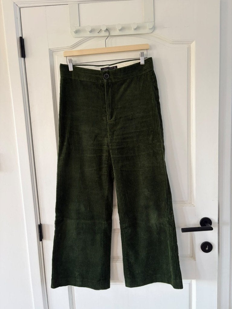 Broek floer wijde pijpen Zara maat M, Maat 38/40 (M), Zara, Ophalen of Verzenden, Zo goed als nieuw